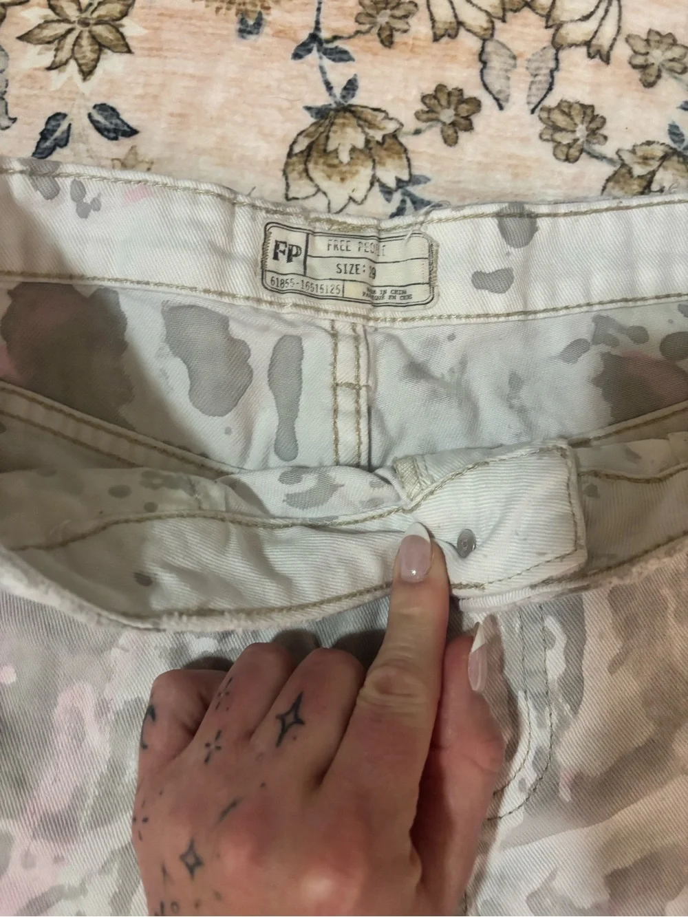 Free People denim short bundle